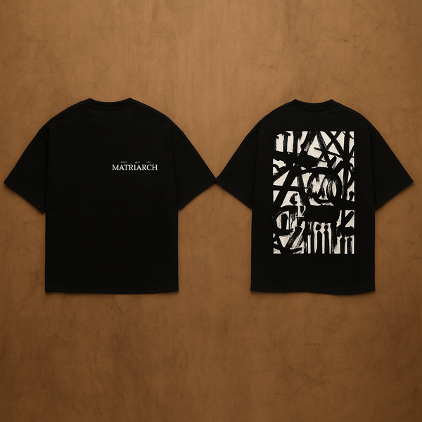Matriarch Café RETNA Tee – Special Drop (Black / White)