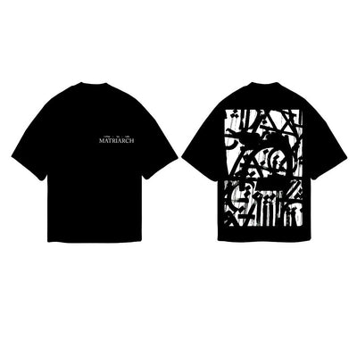Matriarch Café RETNA Tee – Special Drop (Black / White)