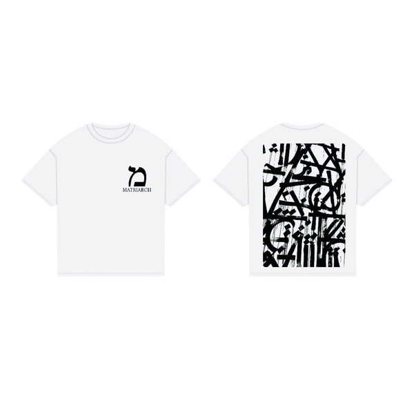Matriarch Café RETNA Tee – Special Drop (Black / White)